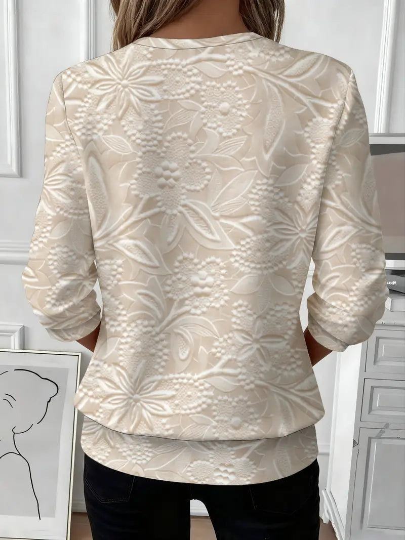 Amelie - Ladies' zip-up jumper