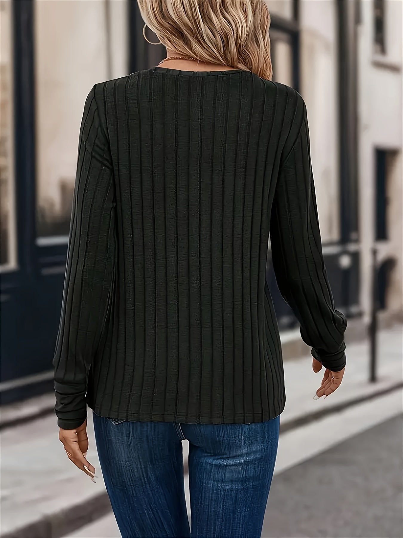 Millie – Ribbed Knit Sweater