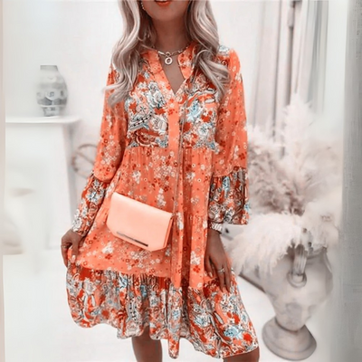 Emmett - Button Floral Dress