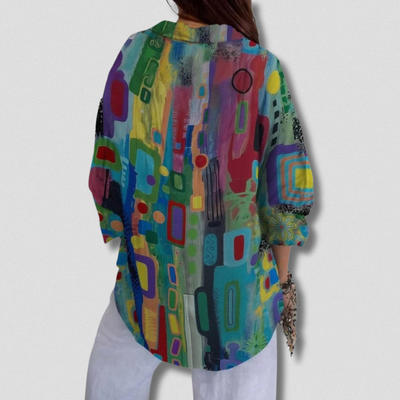 Eirlys – Printed Relaxed Shirt