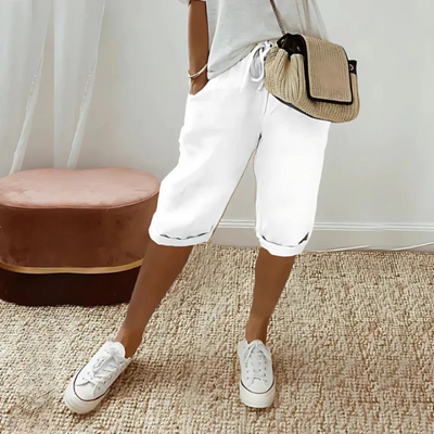 Lila – Relaxed Drawstring Shorts