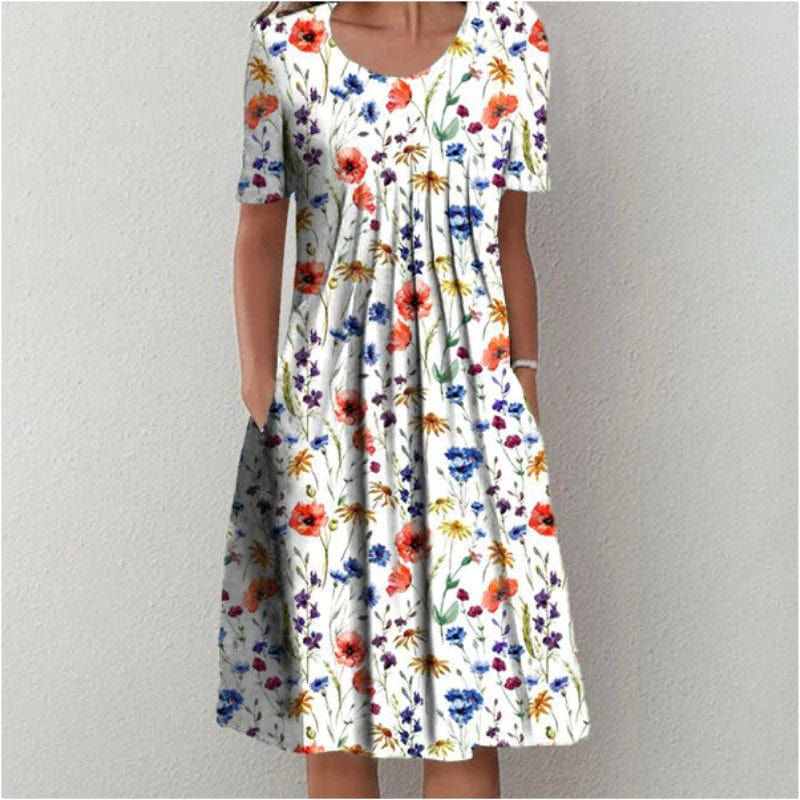 Léna | Bright Floral Dress