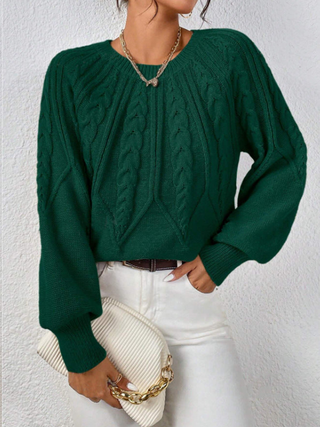 Elsie - Ladies’ Classic Cable Knit Jumper