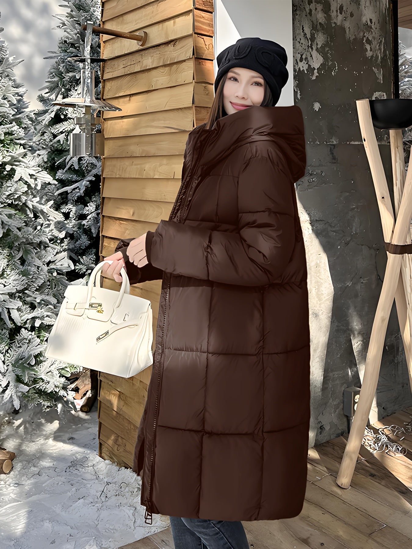 Isla – Oversized Quilted Puffer Coat