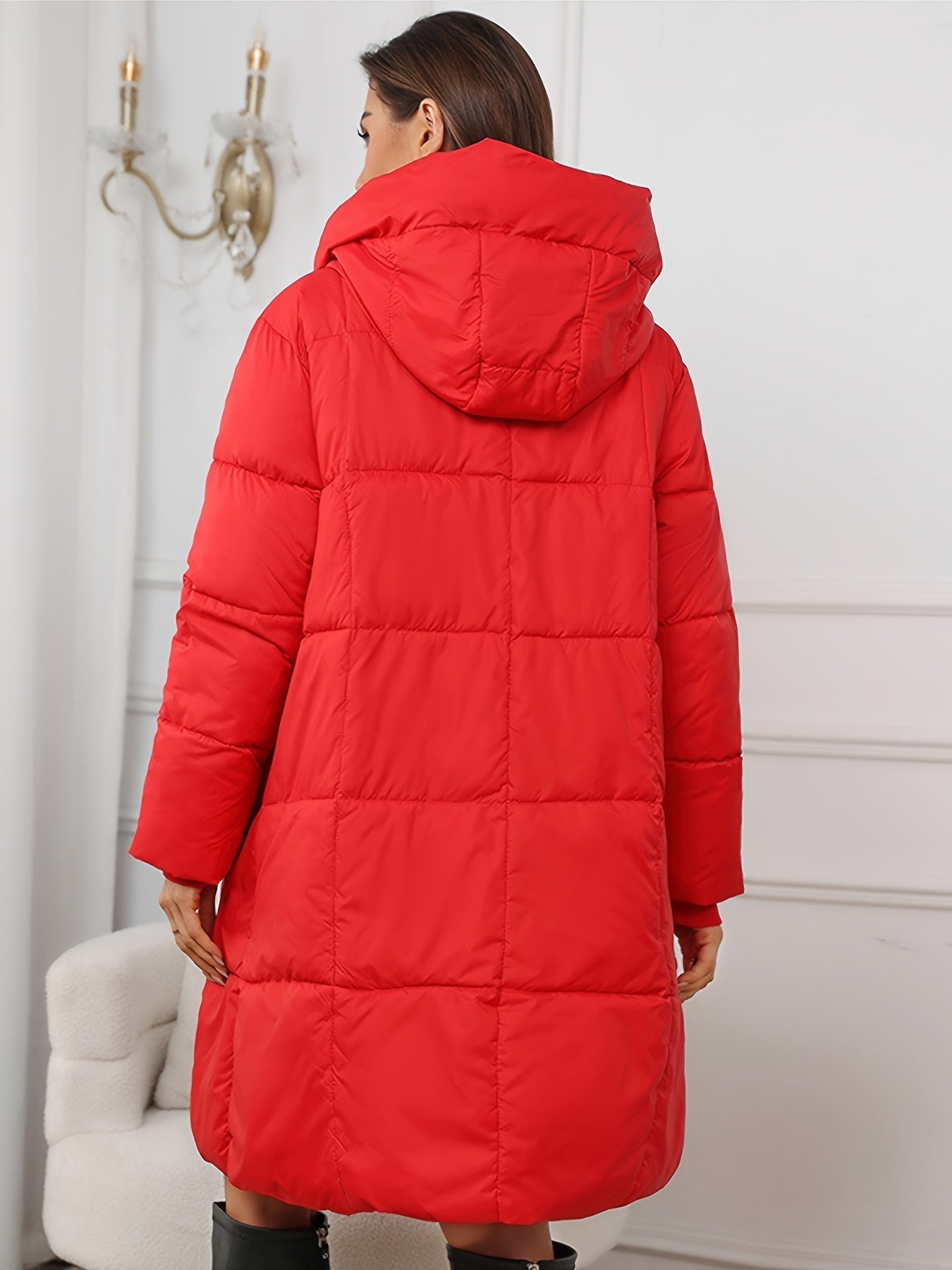Isla – Oversized Quilted Puffer Coat