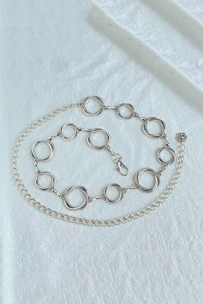 Raegan | Retro Geometric Waist Chain