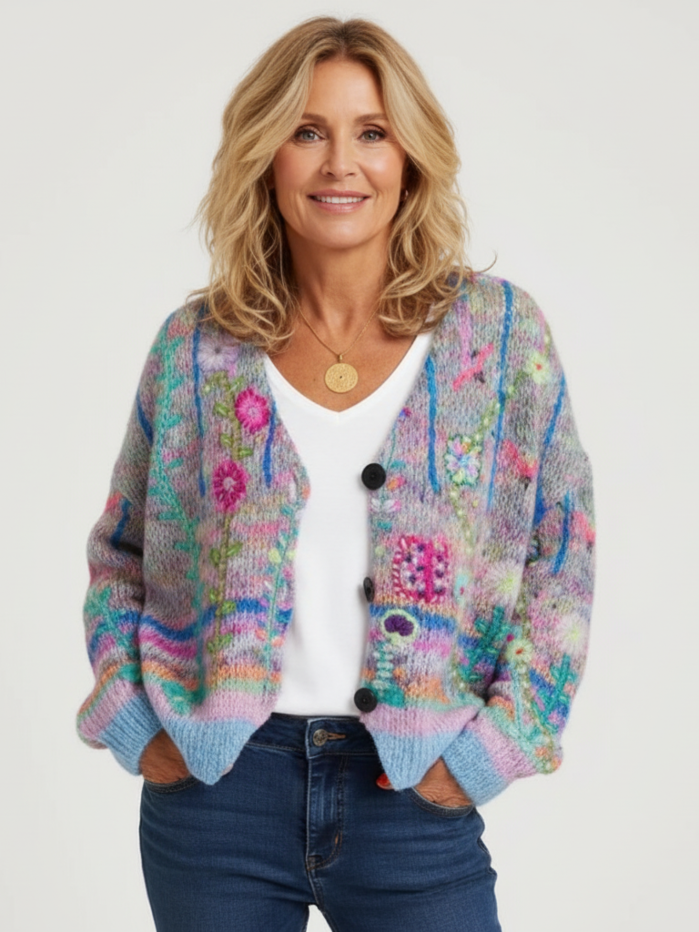 Evie | Floral Cardigan