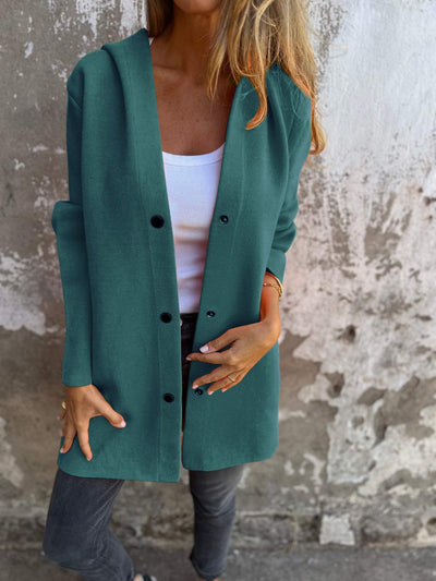Amber – Warm & Cozy Hooded Coat