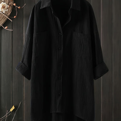 Georgia – Relaxed Oversized Button-Up Shirt