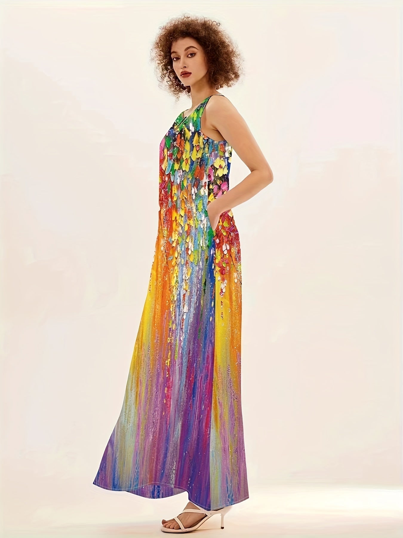 Jovia - Colourful Summer Dress