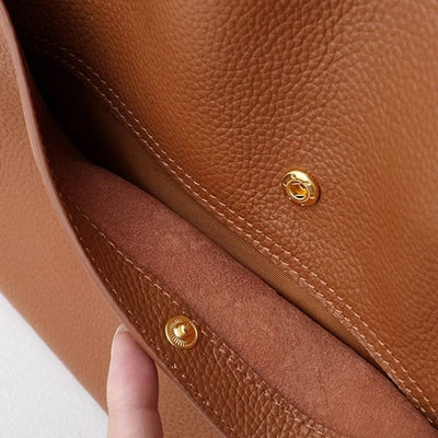 Classic Leather Shoulder Bag