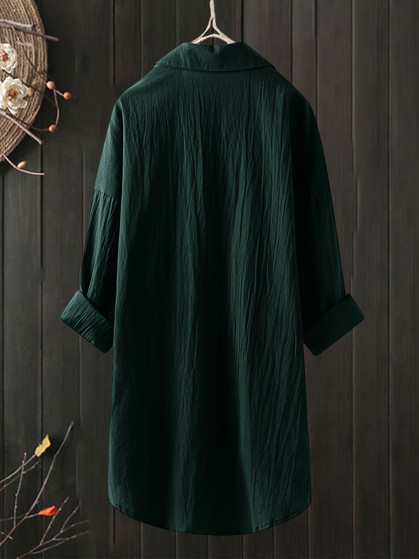 Georgia – Relaxed Oversized Button-Up Shirt