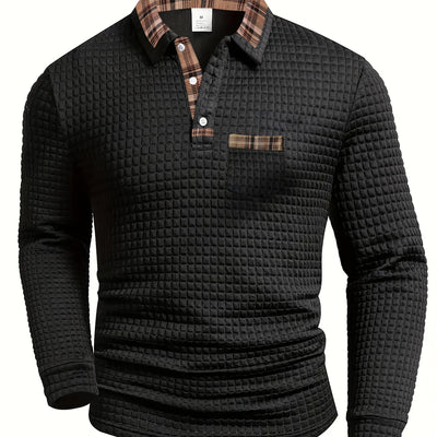 Langley™ | Button-Up Knit Polo