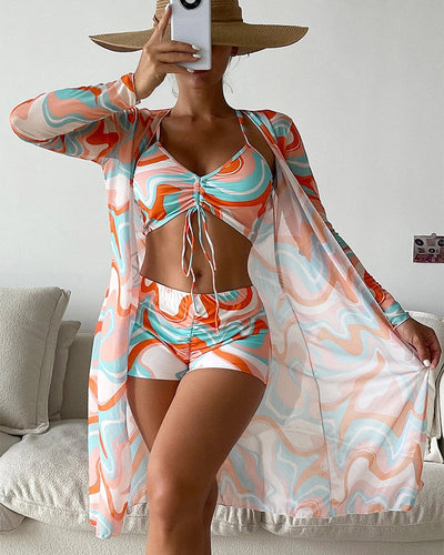 Celia – Retro Wave Swim Set