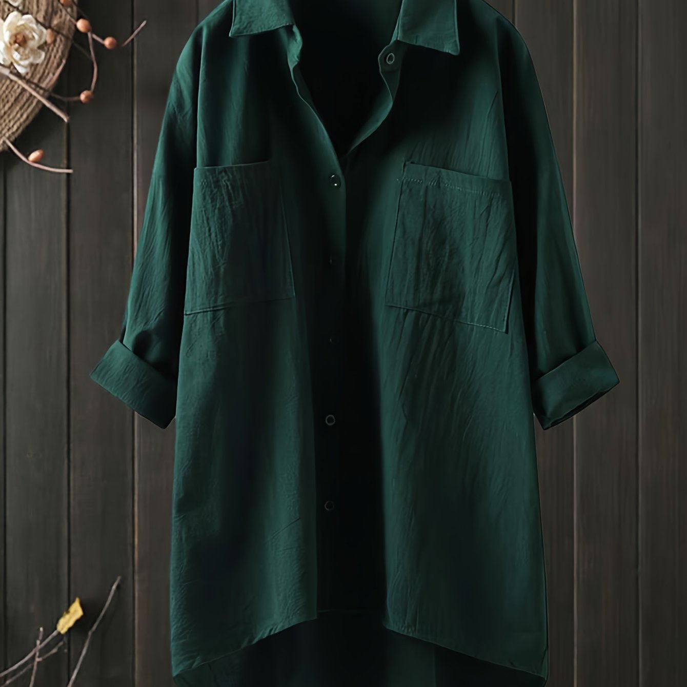 Georgia – Relaxed Oversized Button-Up Shirt