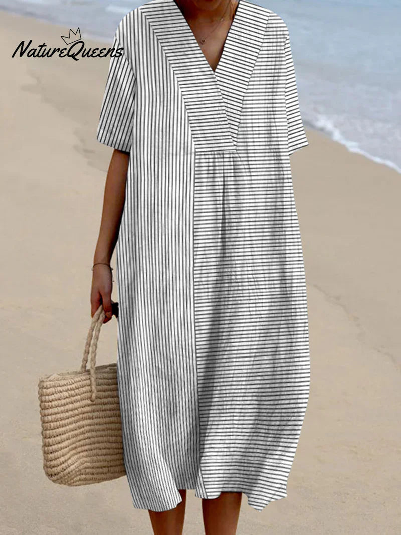 Lina | Casual Striped Dress