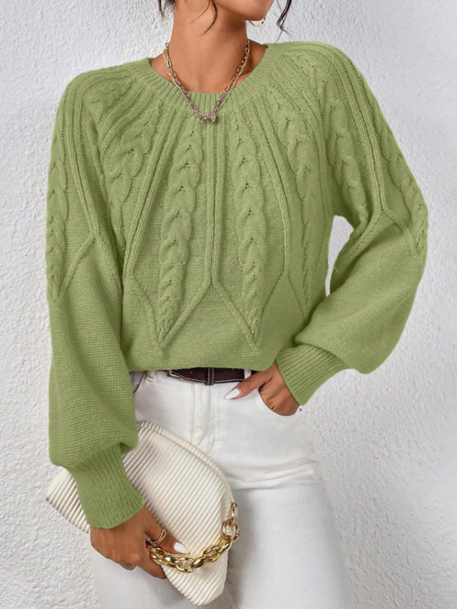Elsie - Ladies’ Classic Cable Knit Jumper