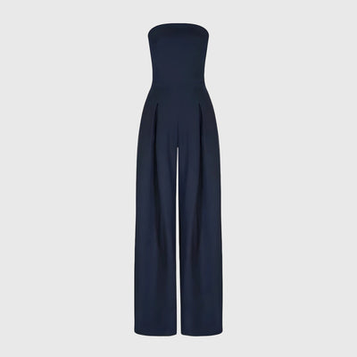 Alyssa - Wide Leg Strapless Jumpsuit