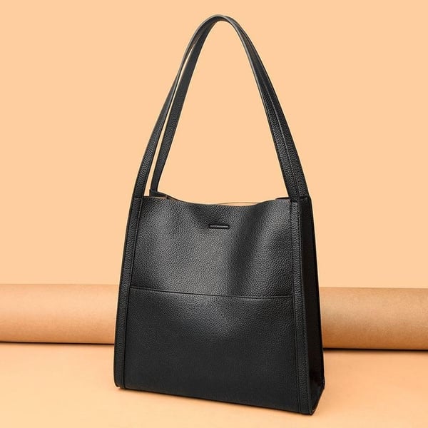 Classic Leather Shoulder Bag