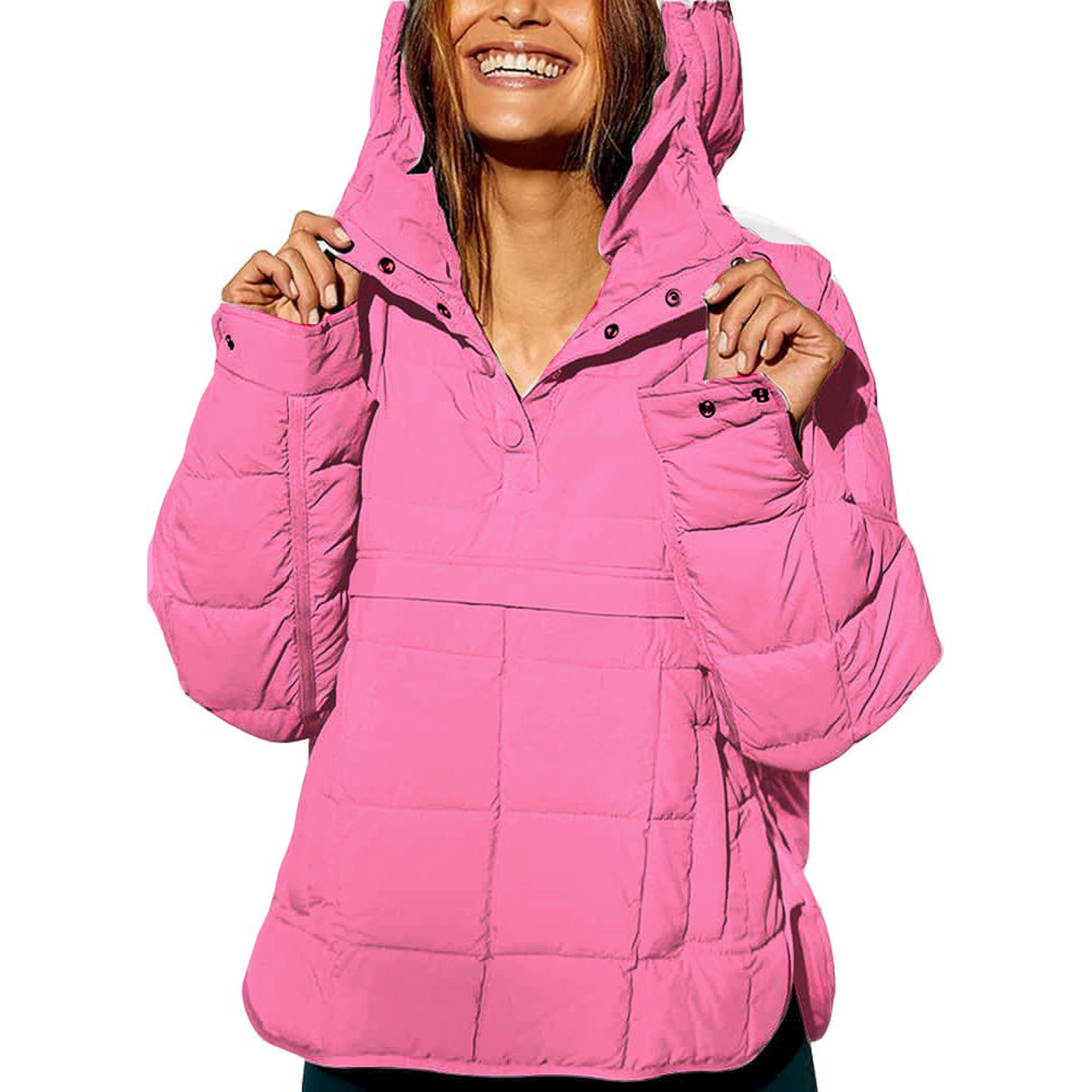 Melodie | Hooded Pullover Jacket
