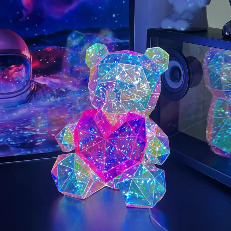 Heart Bear Glow Lamp