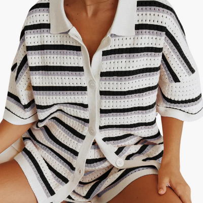 Goldie – Open-Knit Co-Ord Set