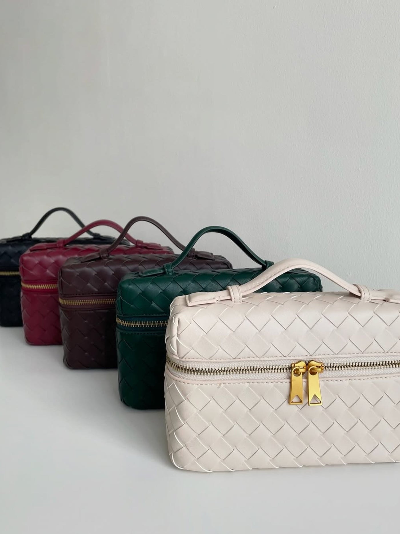 Juliette | Polished Structured Woven Bag