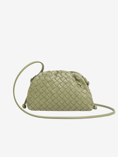 Heleina | Sleek Braided Crossbody Bag