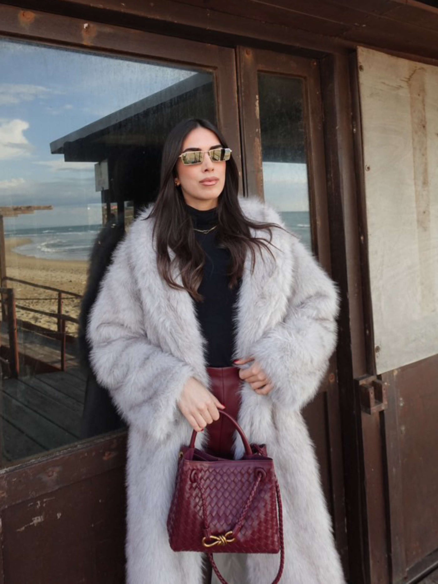 Eloise | Textured Compact Woven Bag