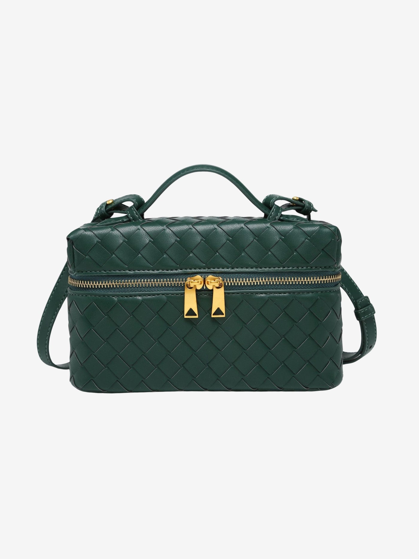 Juliette | Polished Structured Woven Bag