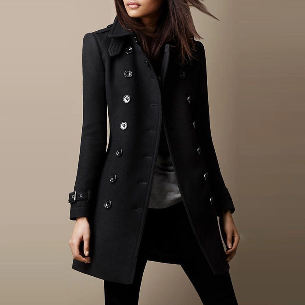 Raven – Double-Breasted Tailored Coat
