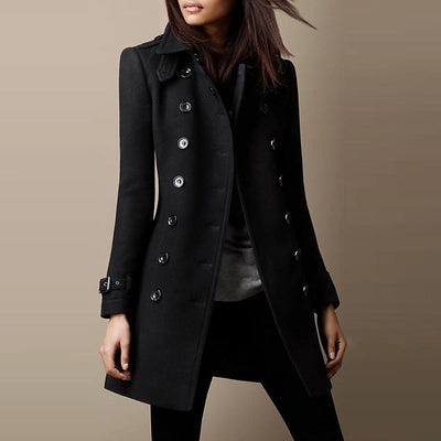 Raven – Double-Breasted Tailored Coat