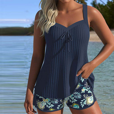 Daphne - Striped Beach Set