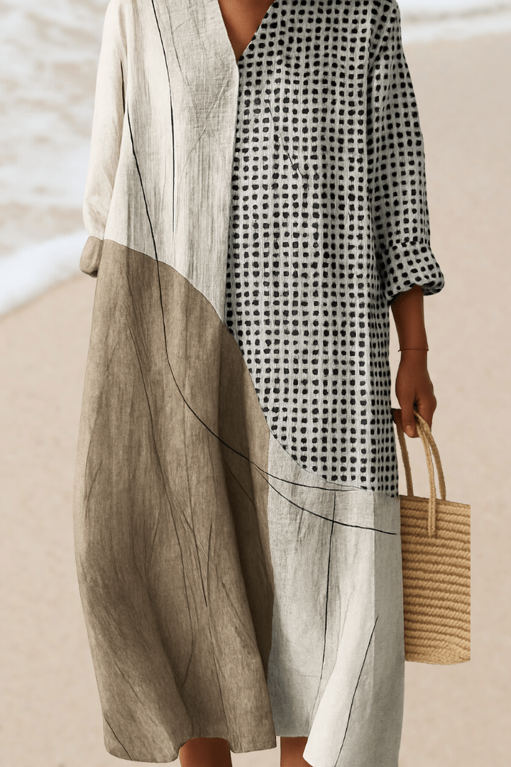 The Sand & Sketch – Art-Inspired Dress