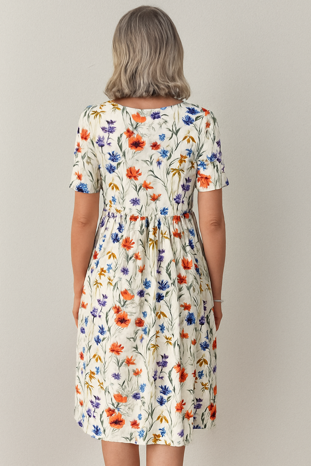 Doreen - Elegant Tummy Covering Dress