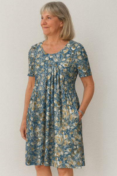 Doreen - Elegant Tummy Covering Dress