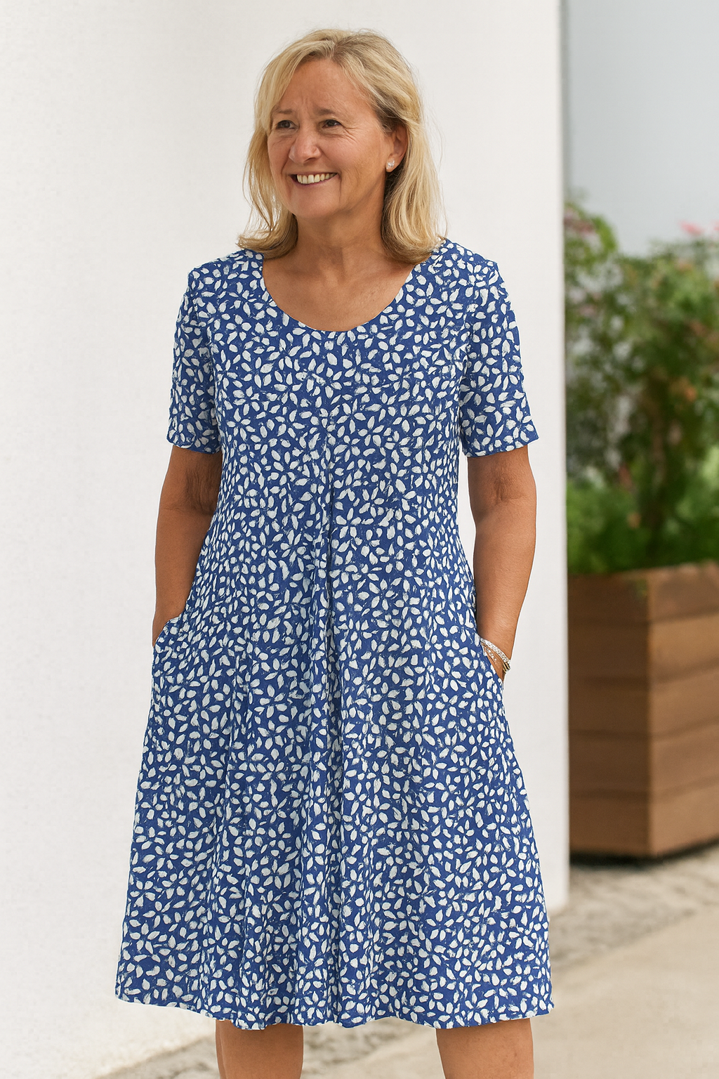 Doreen - Elegant Tummy Covering Dress