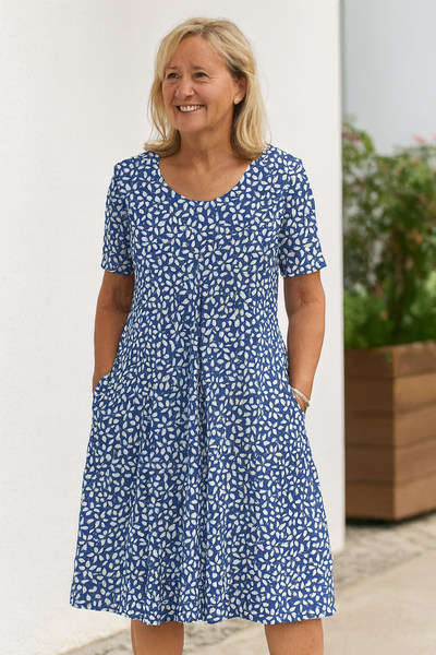 Doreen - Elegant Tummy Covering Dress