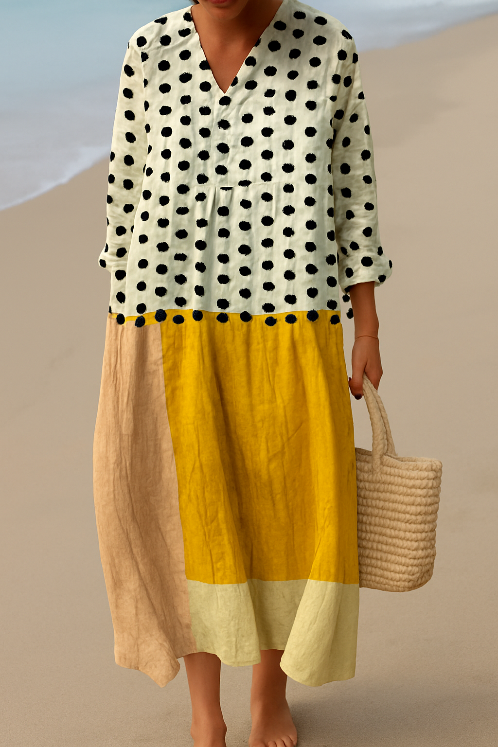 The Dotted Field – Art-Inspired Dress