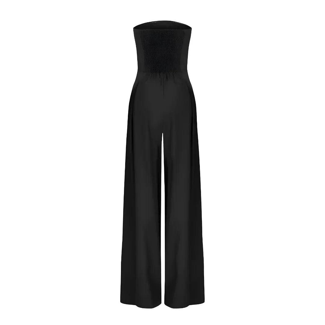Malene – Strapless Wide-Leg Jumpsuit
