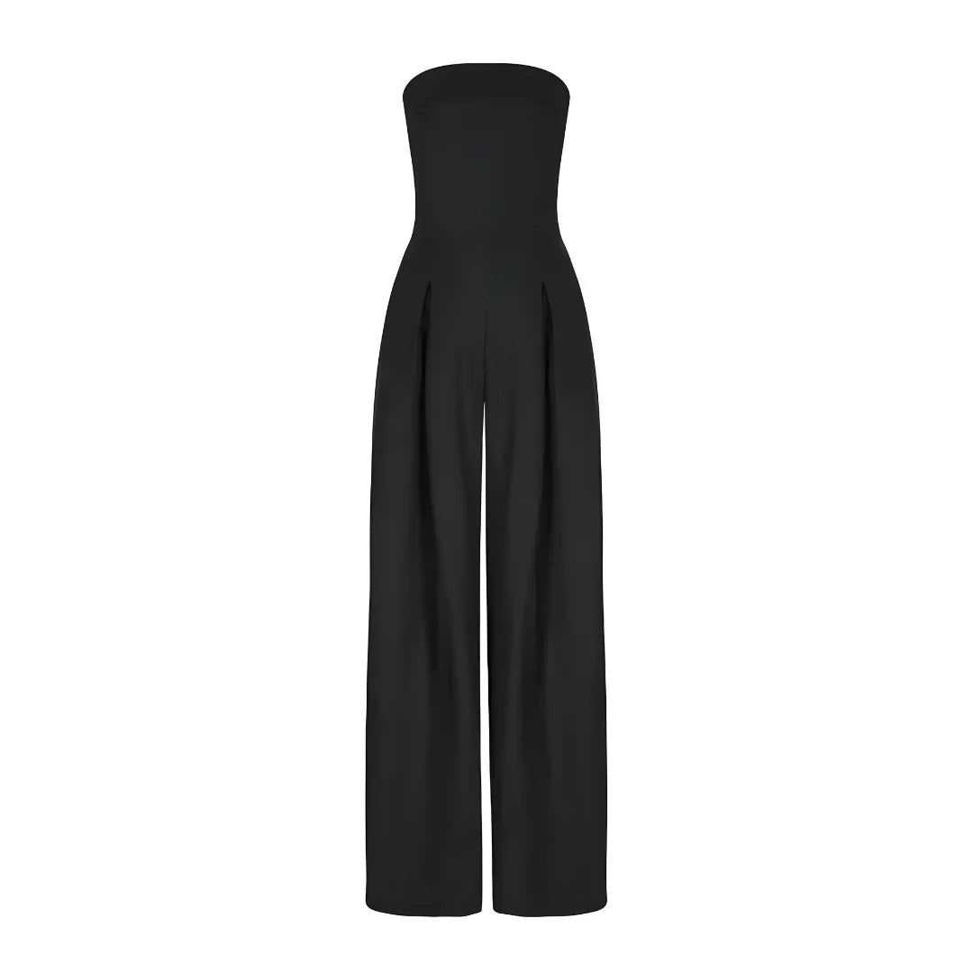 Malene – Strapless Wide-Leg Jumpsuit