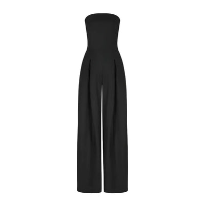 Malene – Strapless Wide-Leg Jumpsuit