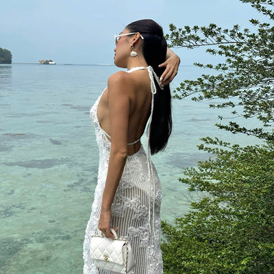 Lilac | Delicate Sheer Dress