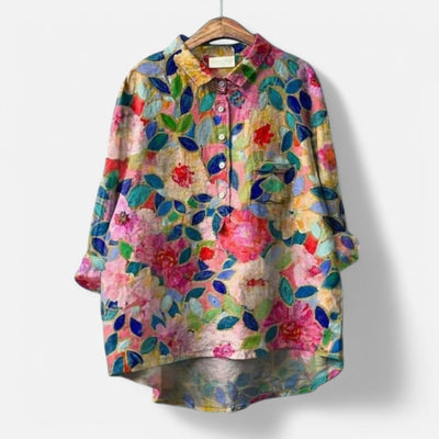 Lucille – Vintage Floral Button Shirt