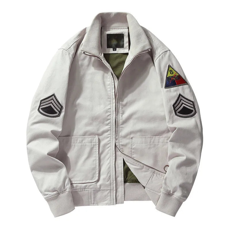 Finn™ Stealth Cotton Bomber Jacket