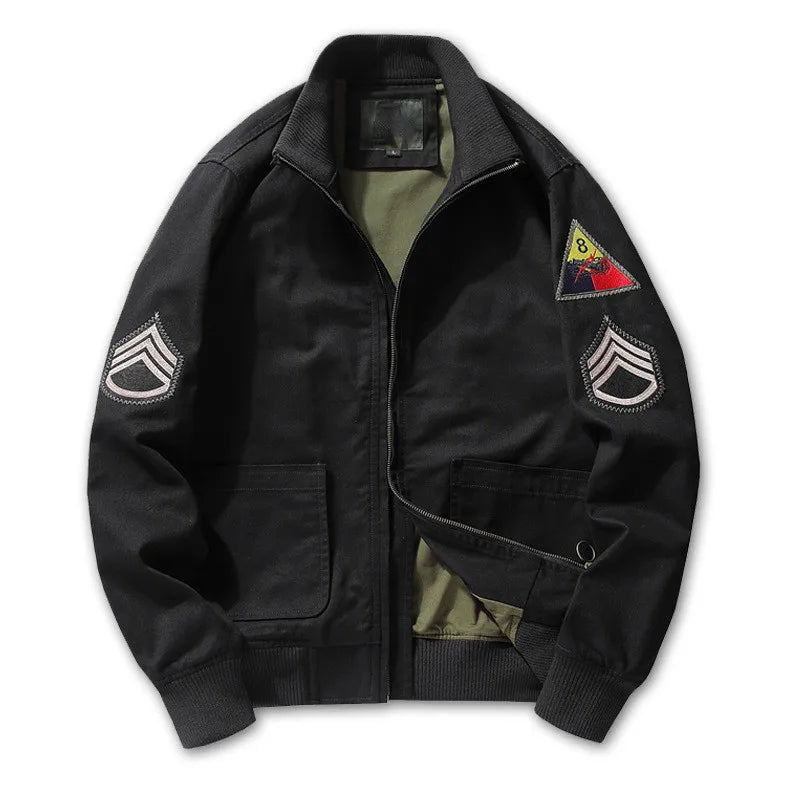 Finn™ Stealth Cotton Bomber Jacket