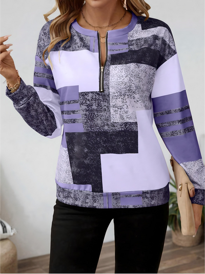 Oceane - Chic Vintage Sweatshirt
