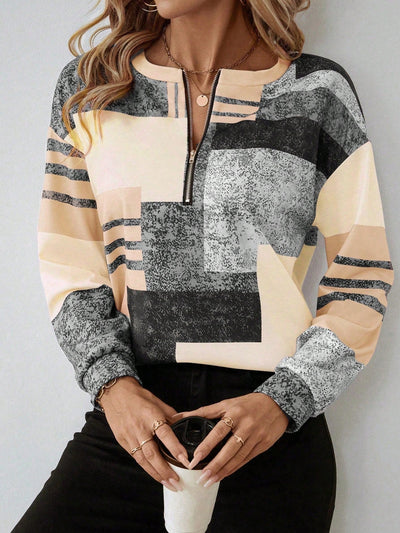 Oceane - Chic Vintage Sweatshirt