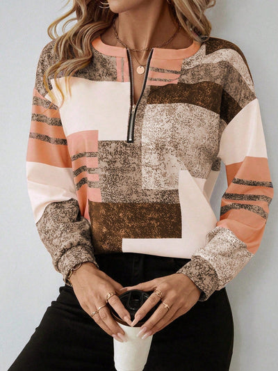 Oceane - Chic Vintage Sweatshirt