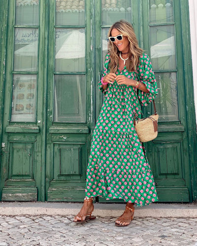 SHARON - Boho Spring Dress